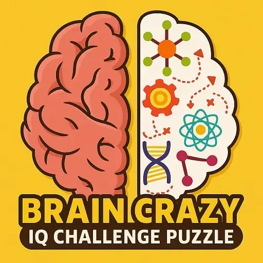 Brain Crazy IQ Challenge Puzzle Unblocked - Colorful brain teaser puzzles, logic riddles and IQ mini-games, play free online no download